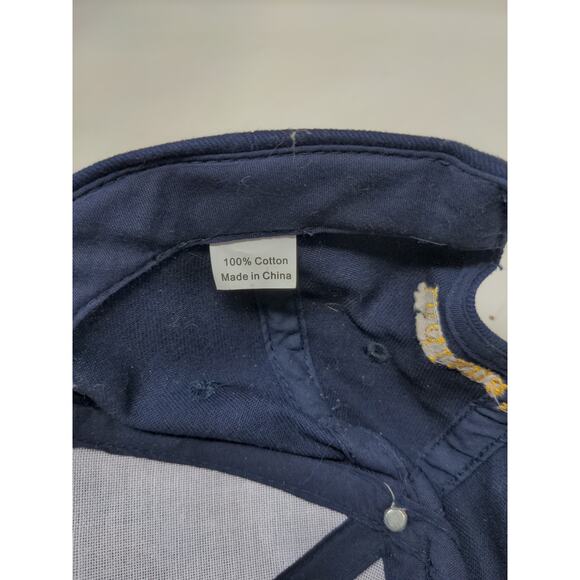 Indiana State Police ISP Alliance Slideback Hat Adjustable Blue Patch Logo - Picture 10 of 10